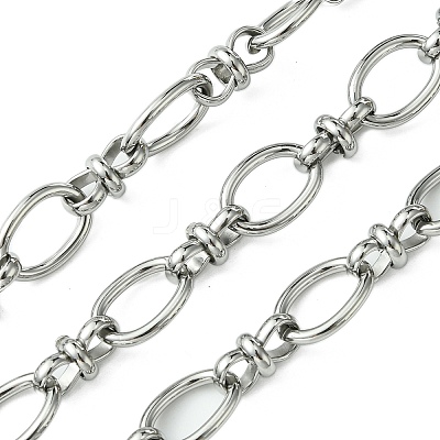 Tarnish Resistant 304 Stainless Steel Chains CHS-Q005-02P-1