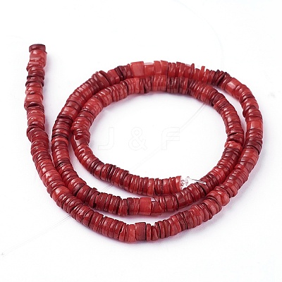 Shell Beads Strands LS-SSHEL-E571-49H-1