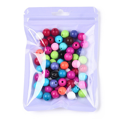 Macaron Color Plastic Yin-yang Resealable Bags OPP-N001-01D-04-1