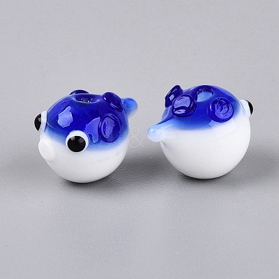 Handmade Lampwork Beads LAMP-Q039-12C-1