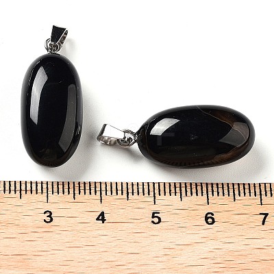 Natural Agate Dyed Pendants G-Q016-03H-1