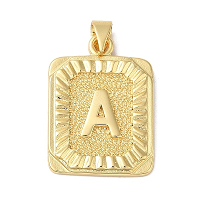 Rack Plating Brass Pendants KK-B092-42G-A-1