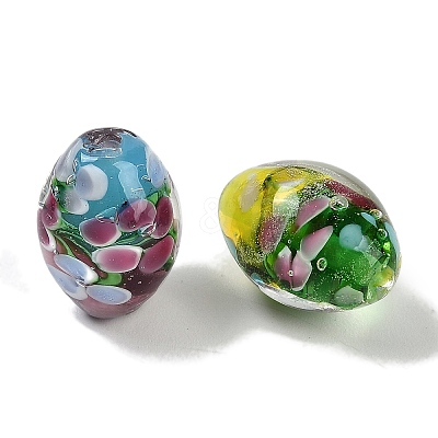 Handmade Lampwork Beads LAMP-I027-08B-1