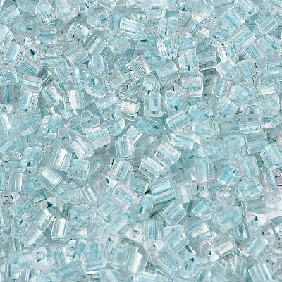 Transparent Inside Colours Glass Seed Beads SEED-T007-13M-1-1