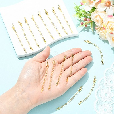 SHEGRACE Brass Curb Chain Extender XGR0149G-164G-1