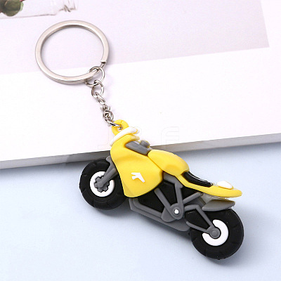 Motorcycle PVC Bag Keychain PW-WGC870C-04-1