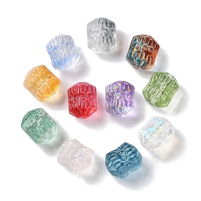 Transparent Glass Beads GLAA-O023-03-1