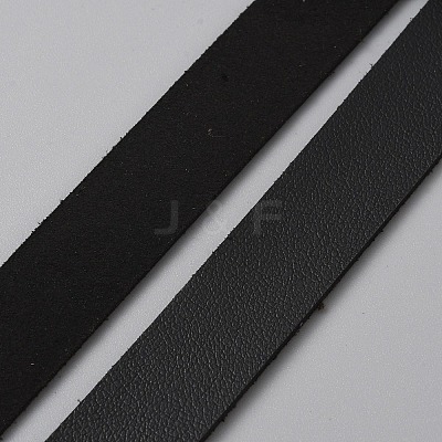 10M Flat Imitation Leather Cord LC-WH0003-08D-01-1