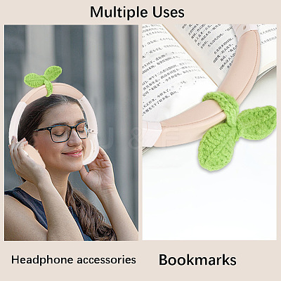 2Pcs 2 Style Yarn Knitting FIND-CP0002-97-1