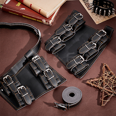 PU Leather Knife Sword Sheaths AJEW-WH0567-92B-1