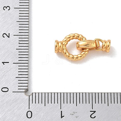 925 Sterling Silver Fold Over Clasps SE-CBAF1B0-05G-1