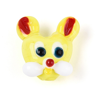 Handmade Lampwork Beads LAMP-N034-08B-1