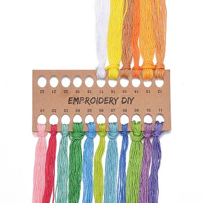 DIY Bouquet Pattern Embroidery Kit LS-DIY-O021-15B-1