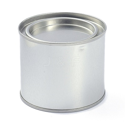 (Defective Closeout Sale: Scratch and Bump)Round Tinplate Box CON-XCP0001-53-1