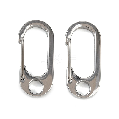 304 Stainless Steel Rock Climbing Carabiners STAS-B089-02D-P-1