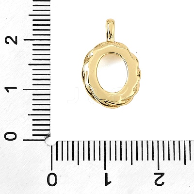 Brass Pendant Cabochon Settings KK-CBA968C-03G-07-1