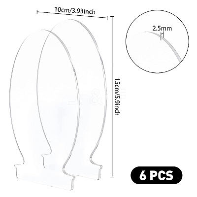 Acrylic Transparent Pressure Plate OACR-BC0001-08A-1