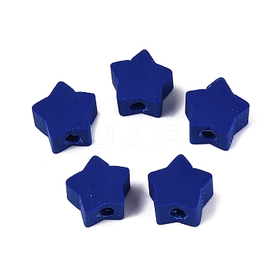 Independence Day Handmade Polymer Clay Beads CLAY-Q253-08C-1
