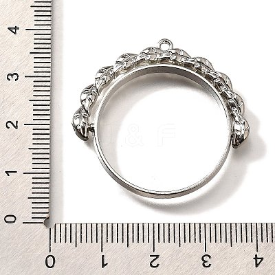 Alloy Open Back Bezel Pendants PALLOY-I223-12P-1