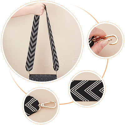 Arrows Pattern Polyester Bag Straps DIY-WH0304-022-1