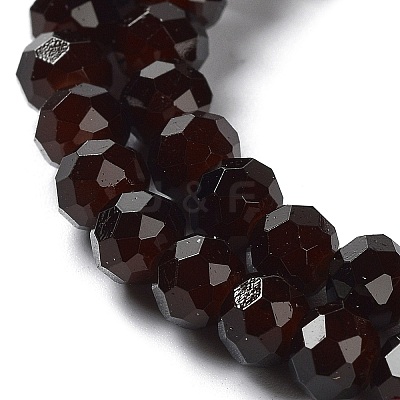 Baking Paint Imitation Jade Glass Bead Strands LS-DGLA-A034-J6MM-A11-1