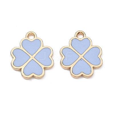 Alloy Enamel Pendants ENAM-G235-07G-02-1