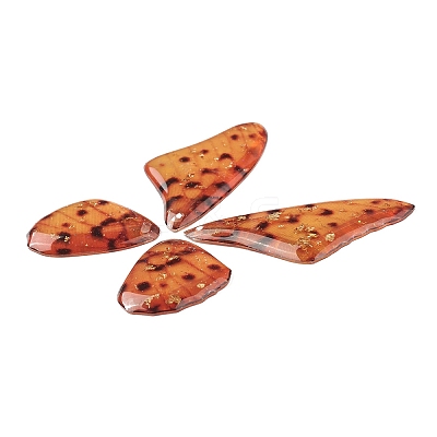 Translucent Resin Pendants Set RESI-G063-01A-1