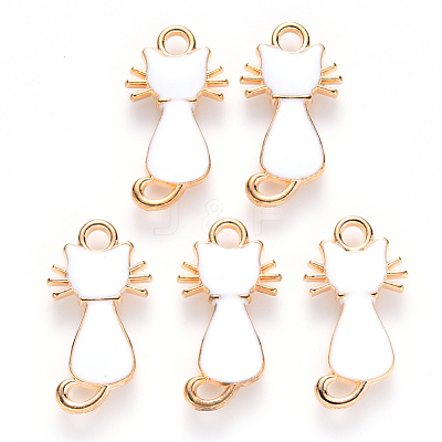 Alloy Enamel Pendants ENAM-S121-033B-1
