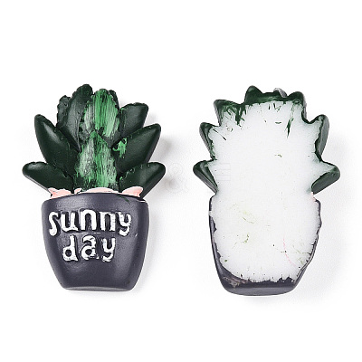 Opaque Resin Decoden Cabochons AJEW-N001-01-1