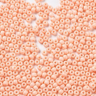 Baking Paint Glass Seed Beads SEED-H002-I-A519-1