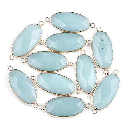 Natural Amazonite Links connectors G-S344-03D-1