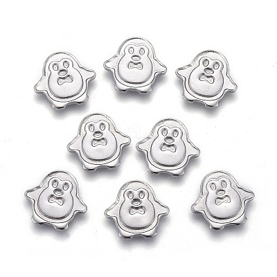 304 Stainless Steel Cabochon Settings for Enamel STAS-P245-17P-1