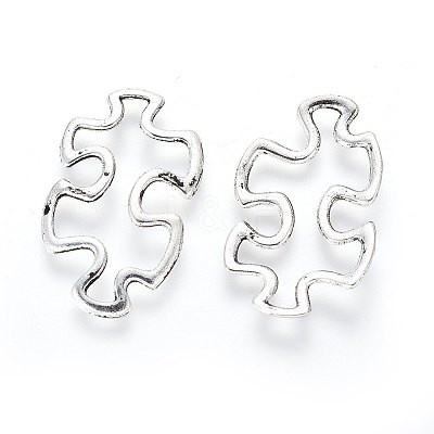 Tibetan Style Alloy Linking Rings LS-TIBE-3558-AS-LF-1
