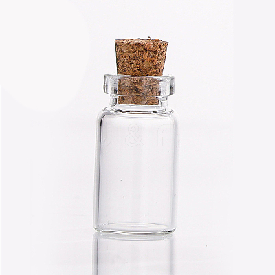 Mini High Borosilicate Glass Bottle Bead Containers LS-X-BOTT-PW0001-263B-1