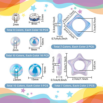 DIY Beadable Pen Beads Kits DIY-PH0023-67-1