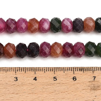Faceted Dyed Natural White Jade Beads Strands GG-CBAE966-01A-G-1