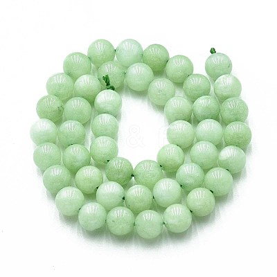 Natural Quartz Beads Strands G-N355-8mm-49-1