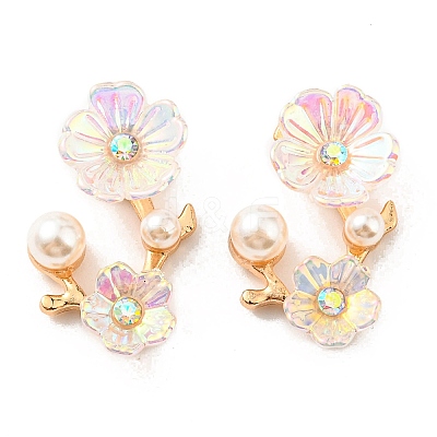 Zinc Alloy Cabochons FIND-C035-01G-02-1