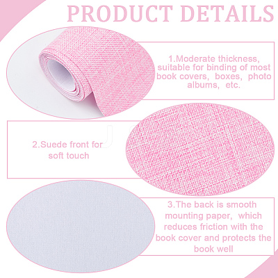 DIY Imitation Linen Fabric DIY-WH0349-139E-1
