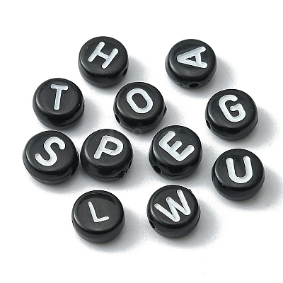 520Pcs 26 Style Opaque Acrylic Beads SACR-YW0001-51-1