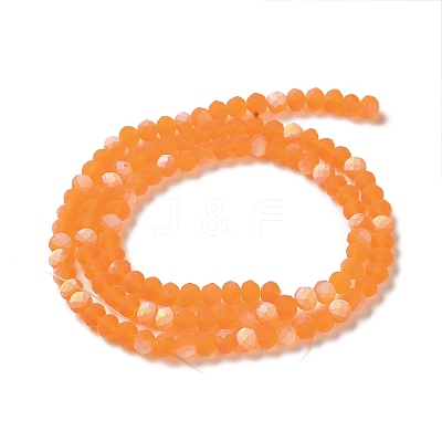 Transparent Glass Beads Strands X1-EGLA-A034-T4mm-MB05-1