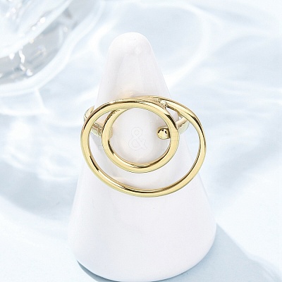 304 Stainless Steel Finger Rings RJEW-P177-01L-G-1