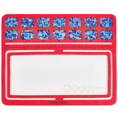 Felt Bead Design Board DIY-WH0419-98A-02-1