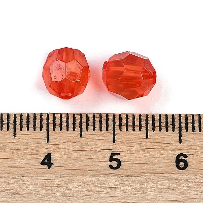 Transparent Acrylic Beads OACR-Q015-01E-1