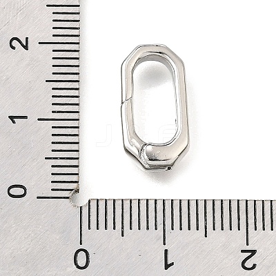 Brass Spring Gate Rings KK-V007-006P-03-1