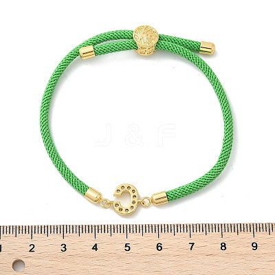 Adjustable Nylon Cord Bracelets X-BJEW-C096-01G-03-1