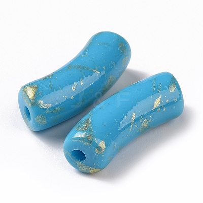 Opaque Acrylic Beads OACR-A016-05A-1