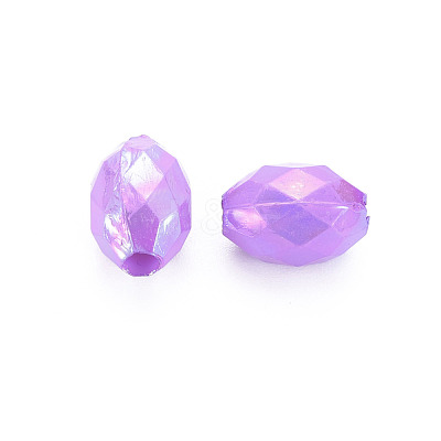 Opaque Acrylic Beads TACR-S153-32I-04-1