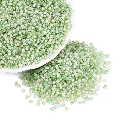 Baking Paint Glass Seed Beads SEED-Q041-03A-01-1