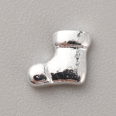 Christmas Theme Alloy Cabochons DIY-WH0430-074H-S-1